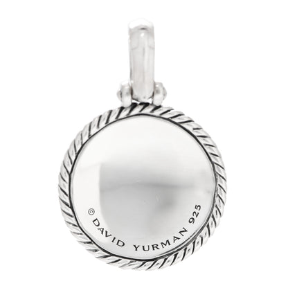 David Yurman Sterling Silver Diamond Cable Collectibles Tree of Life Amulet Pendant 3 of 3
