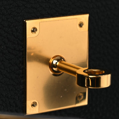 Hermes Togo Matte Alligator Birkin Touch 30 Black 8 of 13