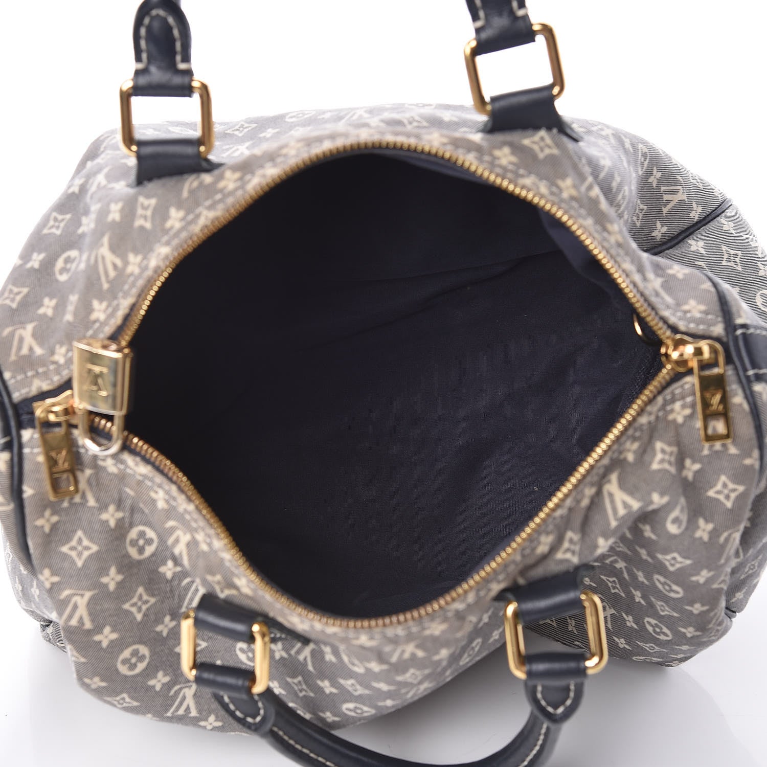 Louis Vuitton Monogram Idylle Speedy Bandouliere 30 Encre 7 of 9