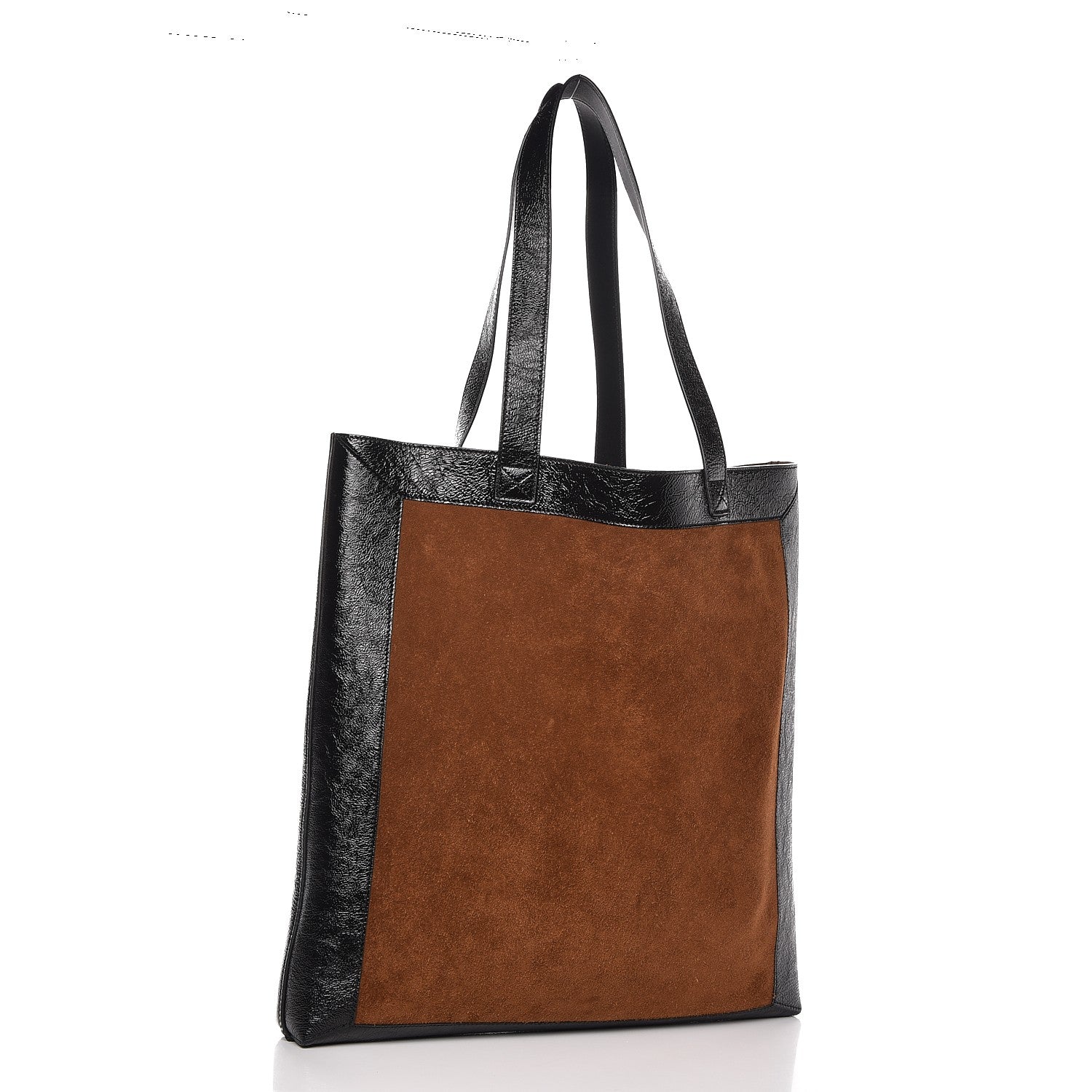Gucci Suede Large Ophidia Vertical Shopping Tote Chestnut 9 of 13