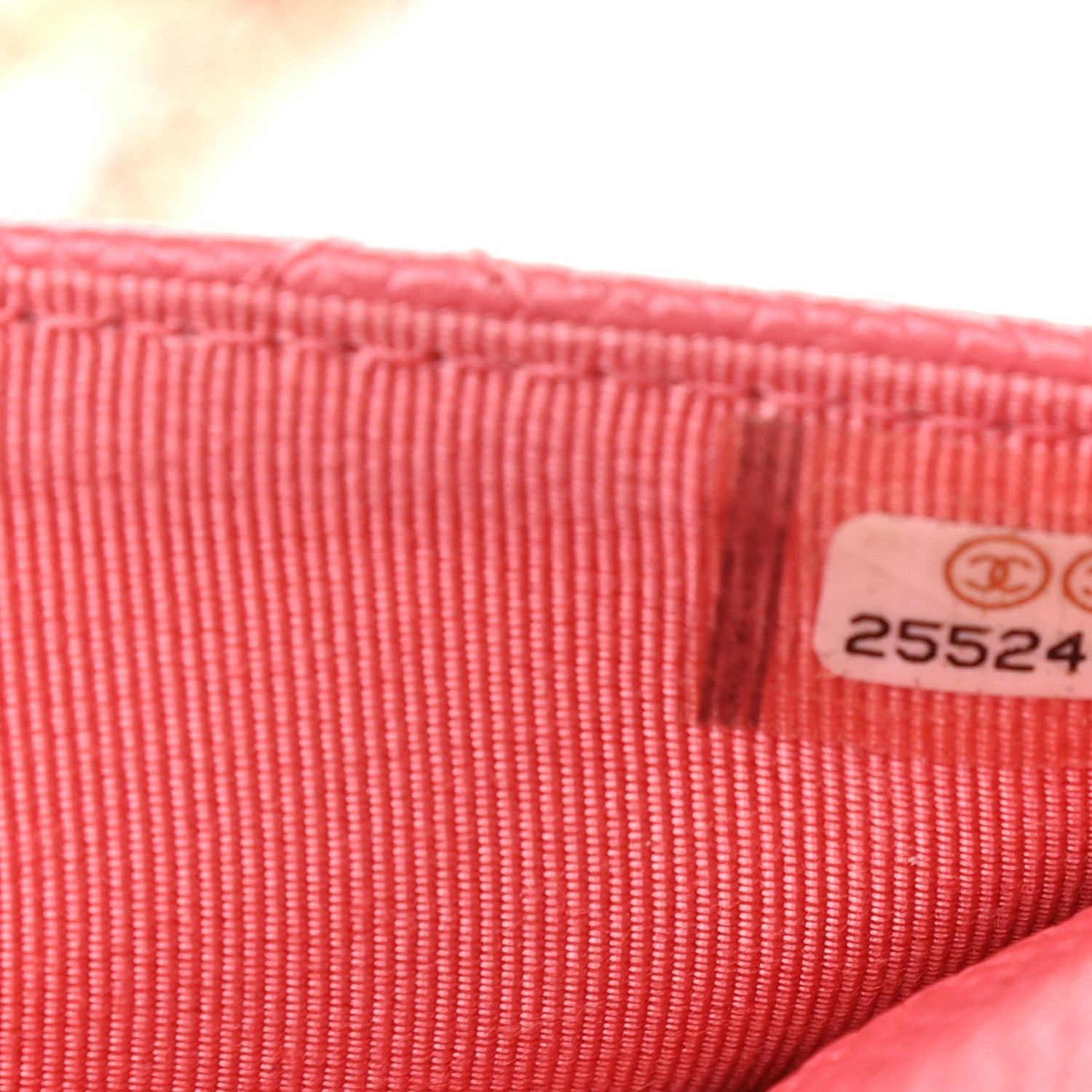 Chanel Caviar Quilted Wallet on Chain WOC Pink 7 of 13