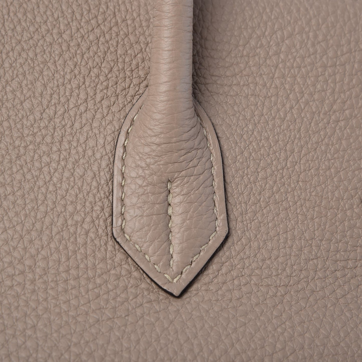 Taurillon Clemence Birkin 35 Gris Tourterelle