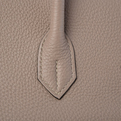 Hermes Taurillon Clemence Birkin 35 Gris Tourterelle 29 of 33