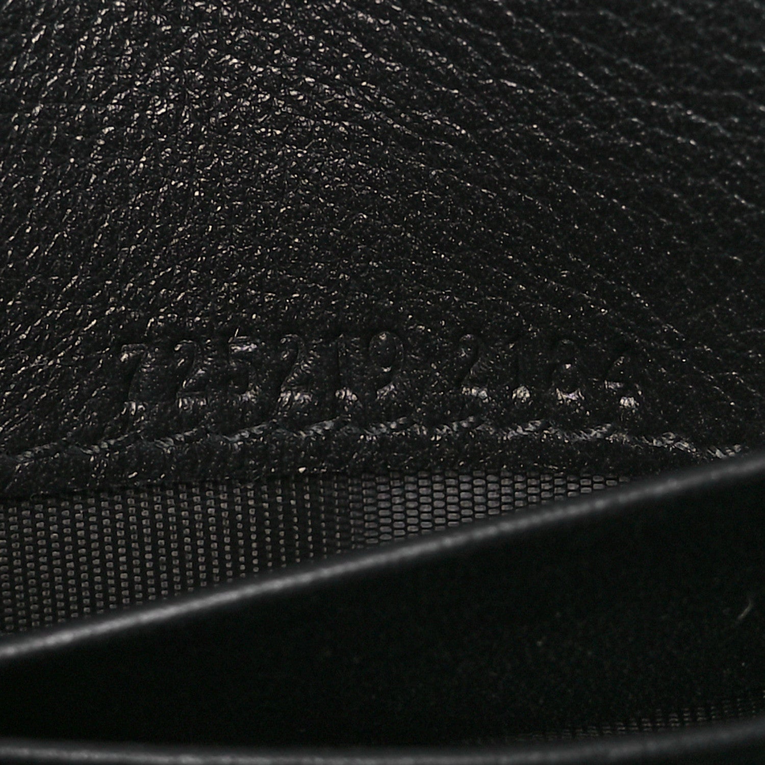 Gucci Roxy Calfskin Medium Blondie Chain Wallet Black 7 of 11