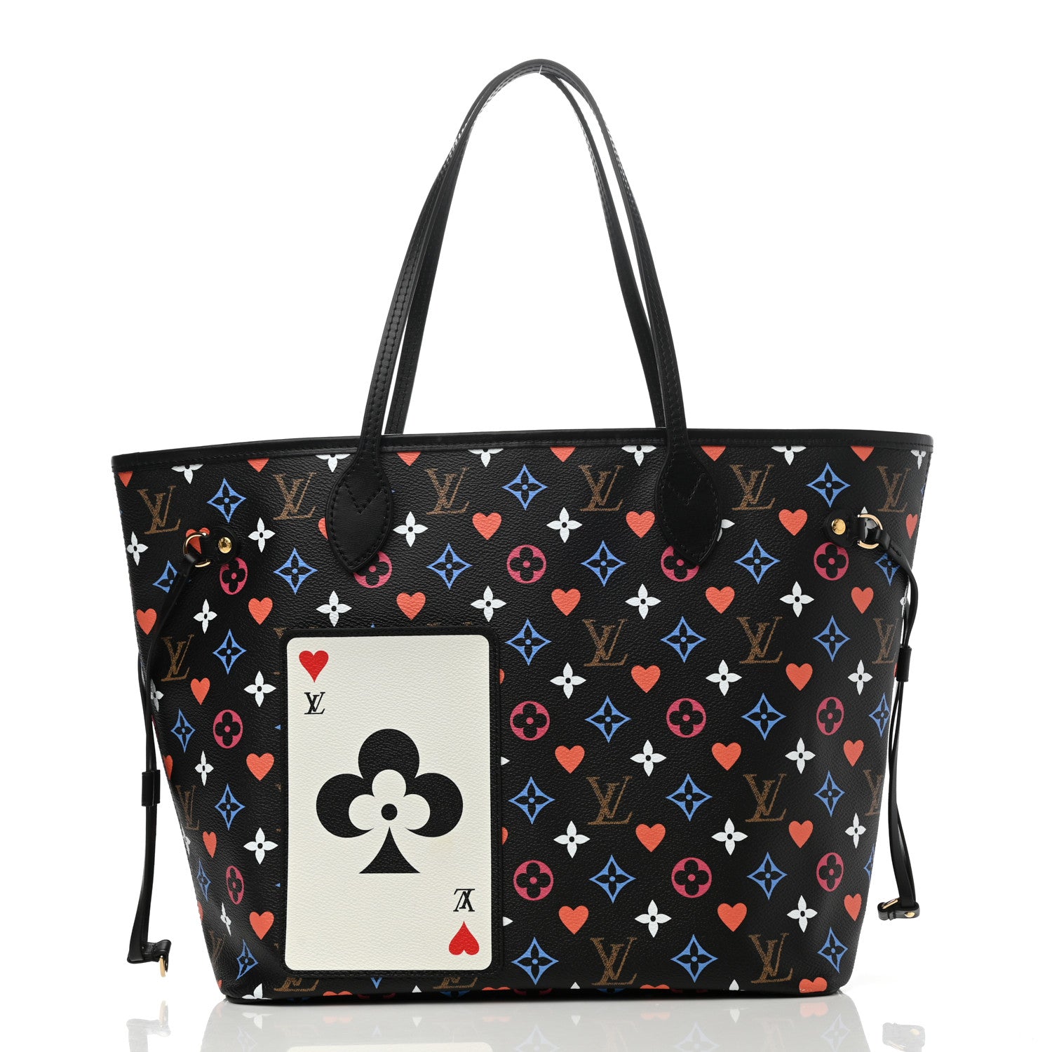 Louis Vuitton Game On Neverfull MM Black 3 of 11