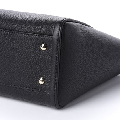 Gucci Pebbled Calfskin Small Soho Top Handle Bag Black 8 of 11