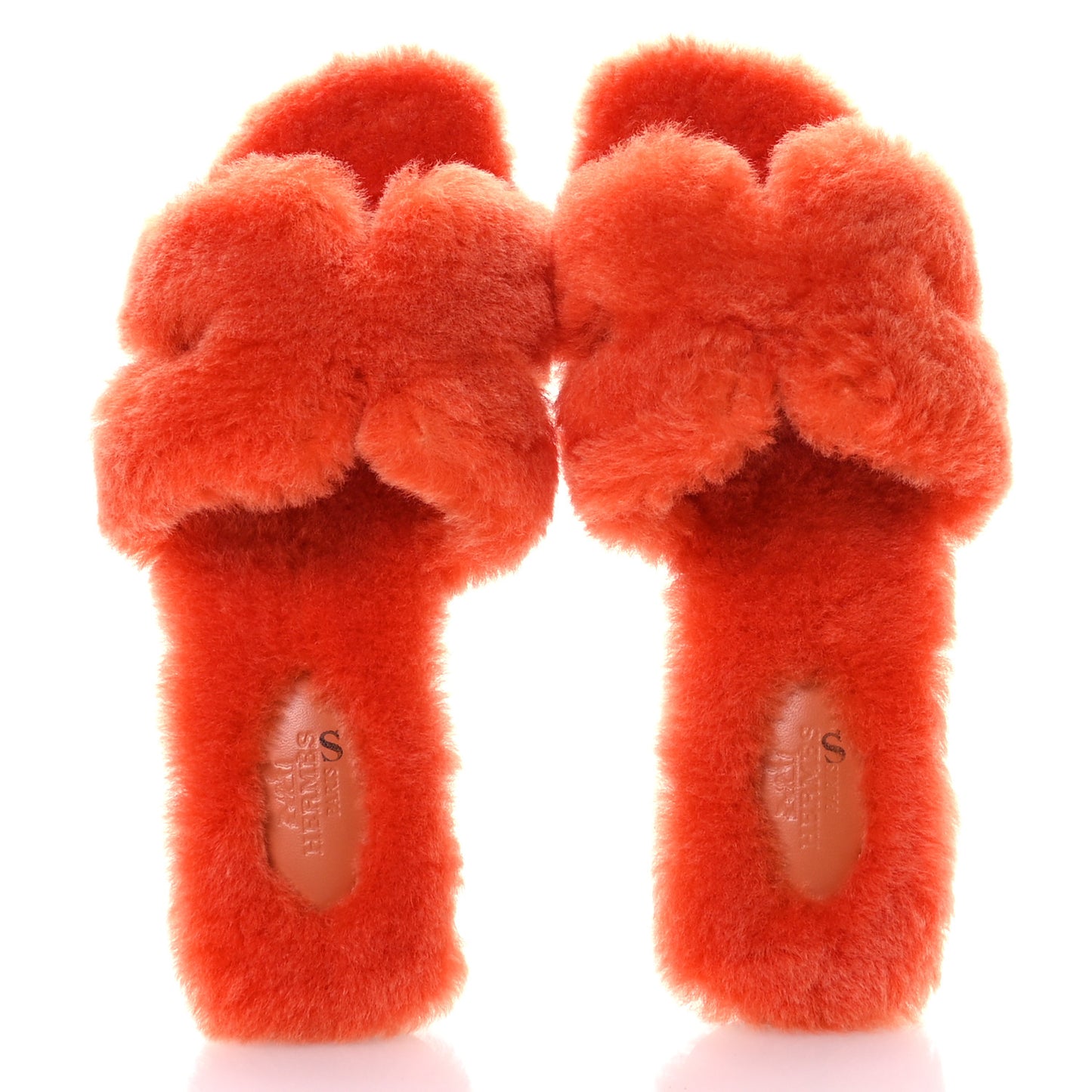 Woolskin Oran Sandals 37 Orange
