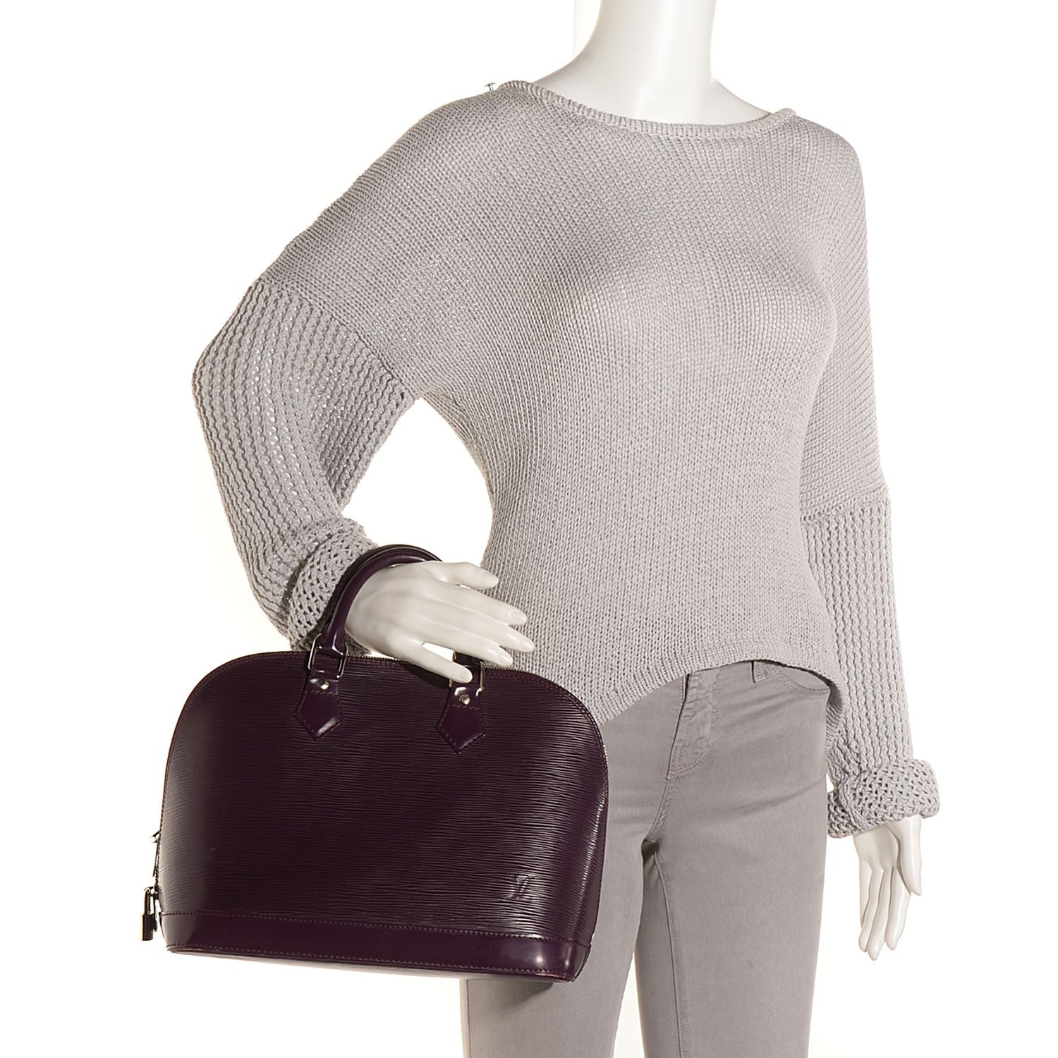 Louis Vuitton Epi Alma PM Cassis 2 of 7