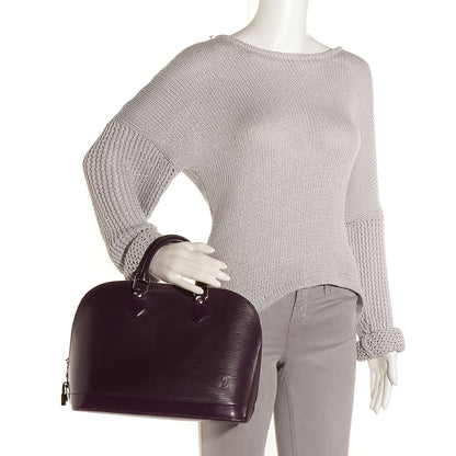 Louis Vuitton Epi Alma PM Cassis 2 of 7