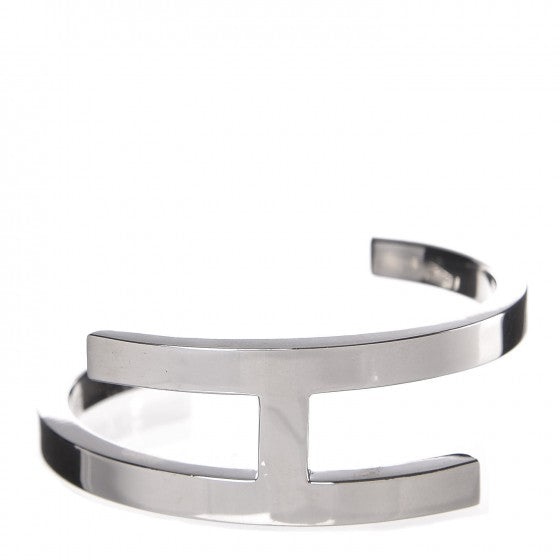 Hermes Sterling Silver H Bangle 1 of 5