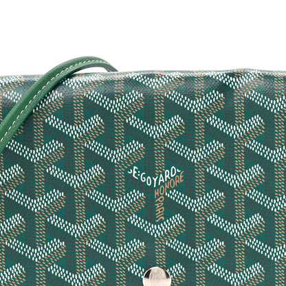 Goyard Goyardine Plumet Wallet Clutch Green 8 of 10