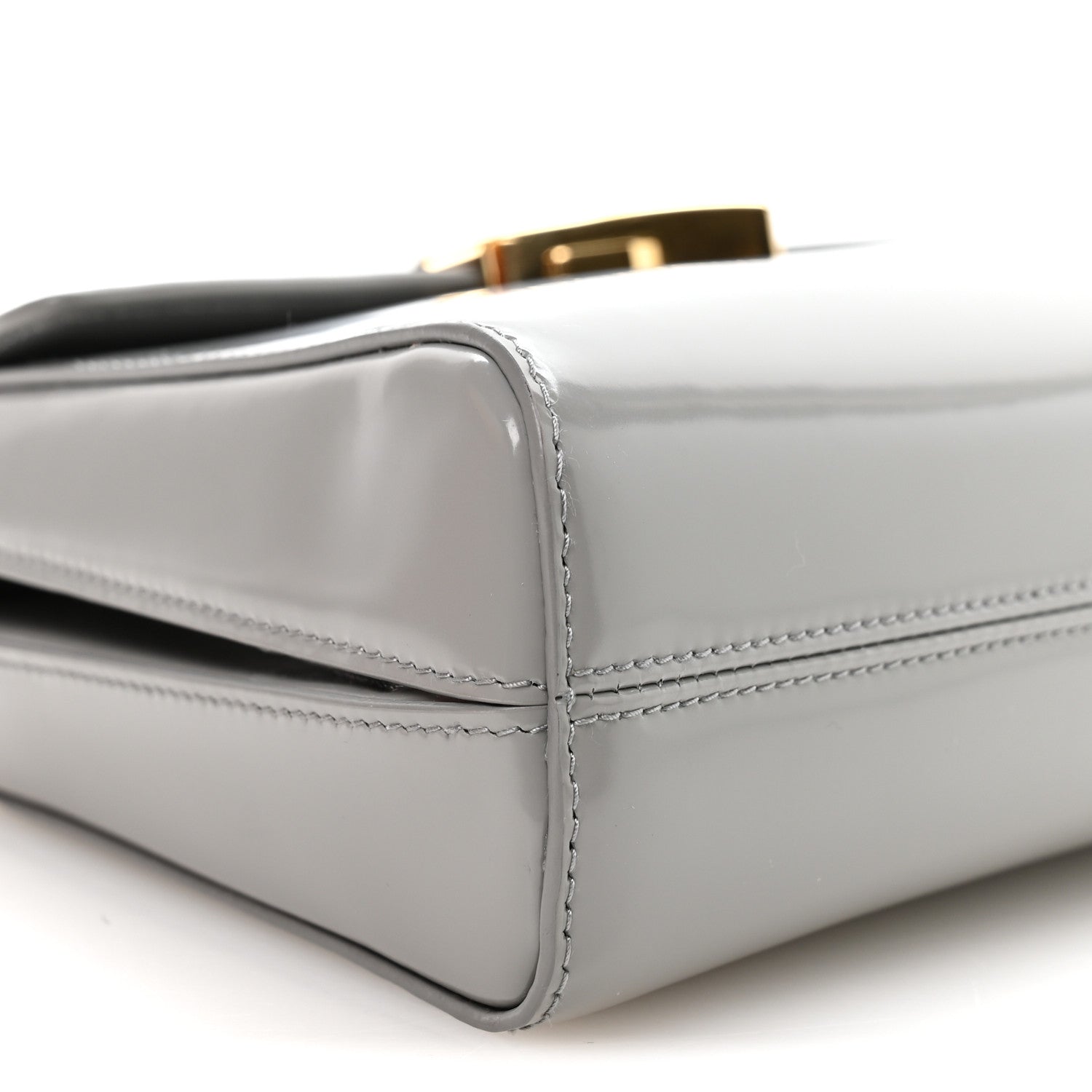 Prada Spazzolato Flap Shoulder Bag Nube 9 of 11