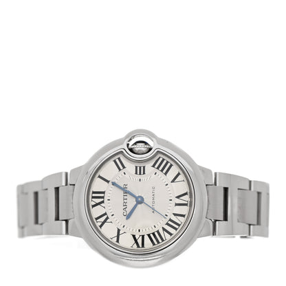 Cartier Stainless Steel 33mm Ballon Bleu De Cartier Automatic Watch 2 of 5