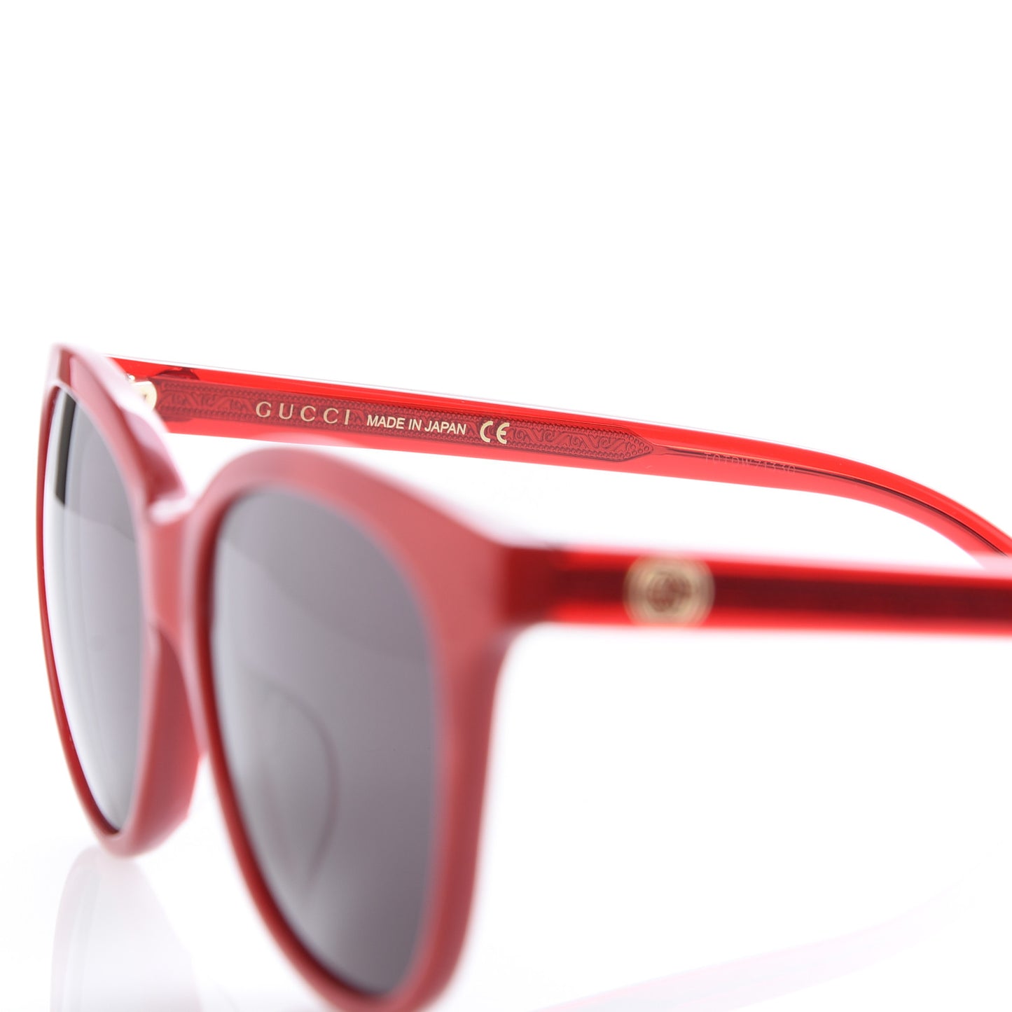 Acetate GG Sunglasses GG0081SK Red