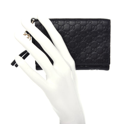 Gucci Guccissima Card Case Black 2 of 7