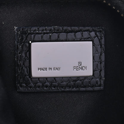 Fendi Beaded Small Oyster Black 6 of 11