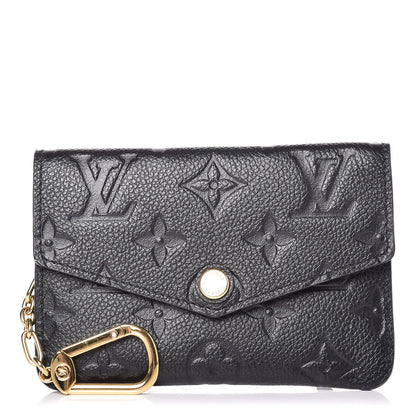 Louis Vuitton Empreinte Key Pouch Black 1 of 8