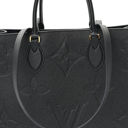Louis Vuitton Empreinte Monogram Giant Onthego GM  Black 7 of 10