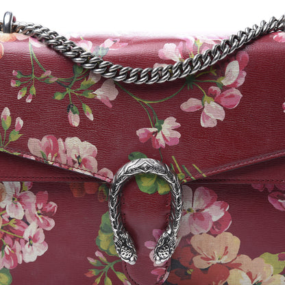 Gucci Calfskin Blooms Print Medium Dionysus Shoulder Bag Romantic Cherry Multicolor 15 of 15