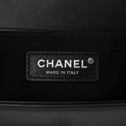 Chanel Calfskin Quilted Small Boy Flap Black 6 of 12