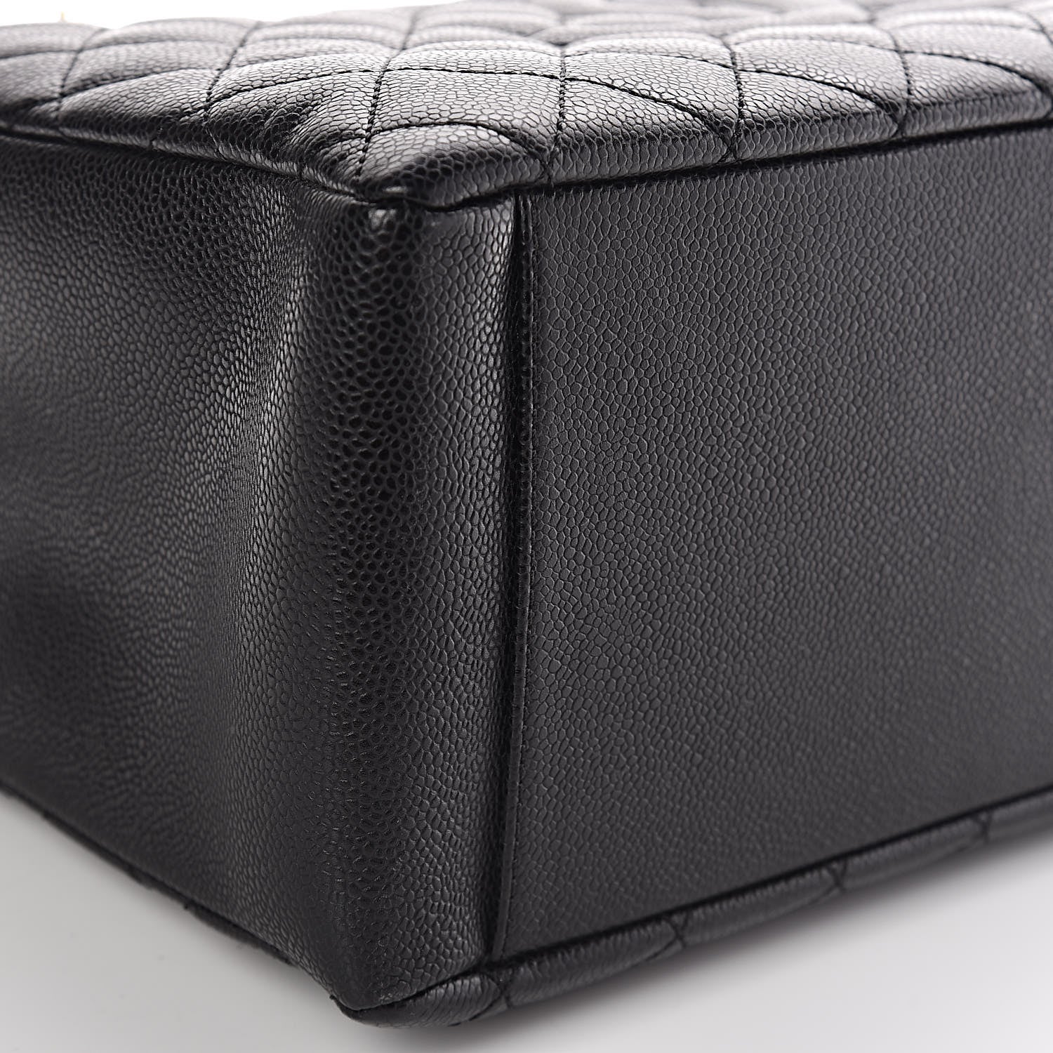 Chanel Caviar Quilted Grand Shopping Tote GST Black 10 of 11