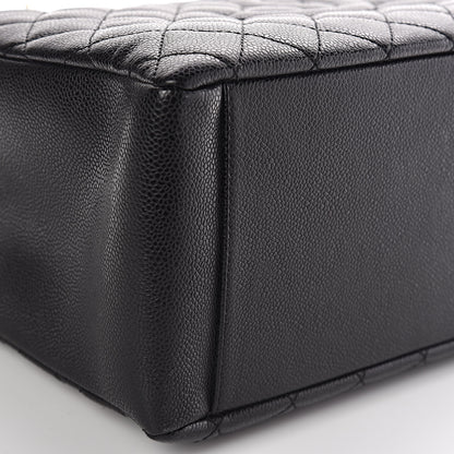 Chanel Caviar Quilted Grand Shopping Tote GST Black 10 of 11