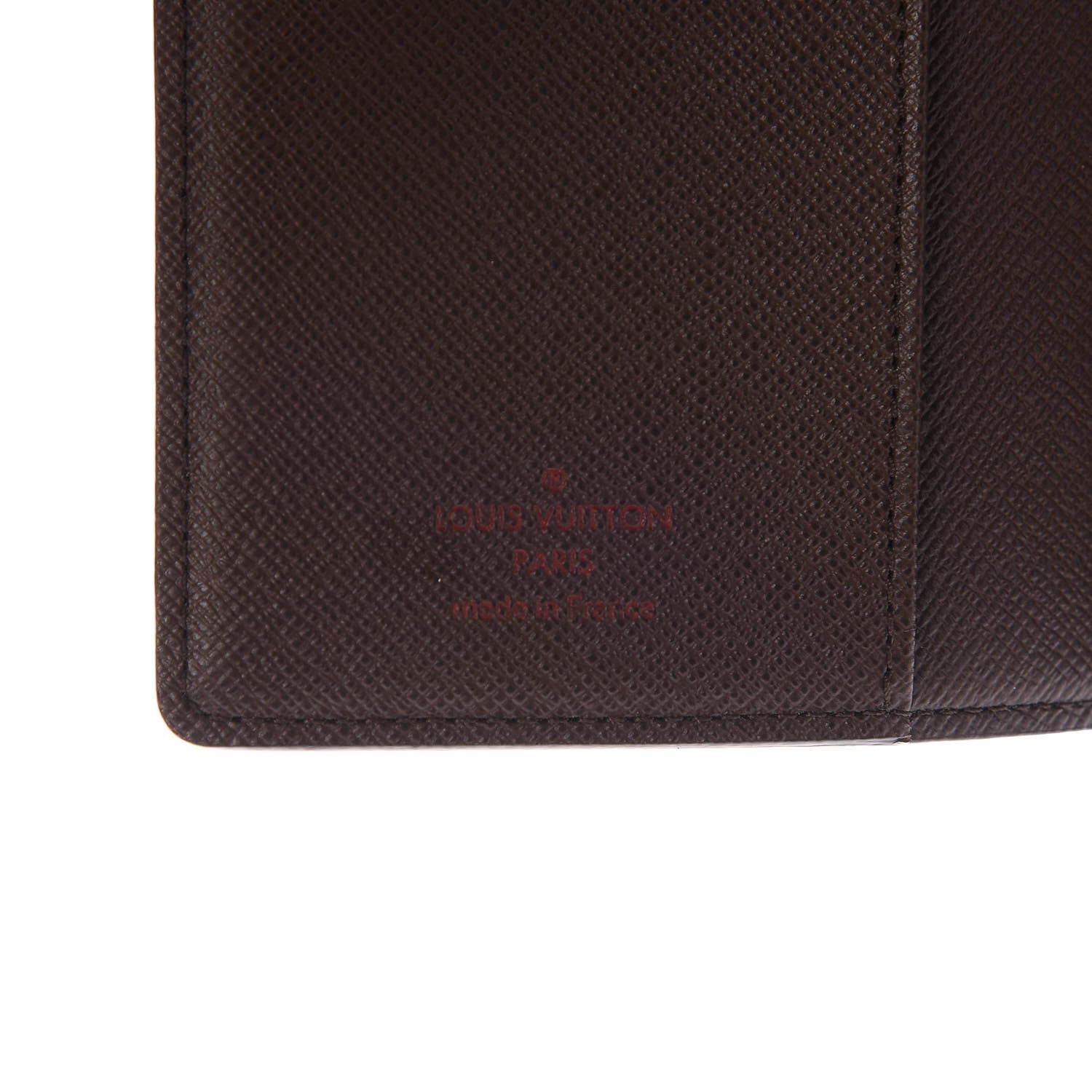 Louis Vuitton Damier Ebene Small Ring Agenda Cover 6 of 8
