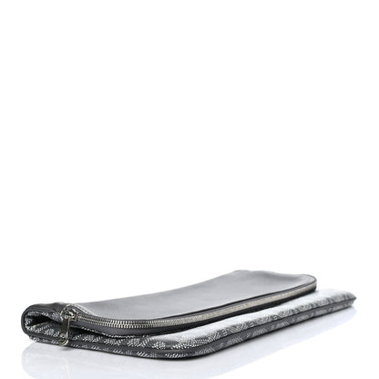 Goyard Goyardine Sainte Marie Soft Clutch Grey 3 of 4