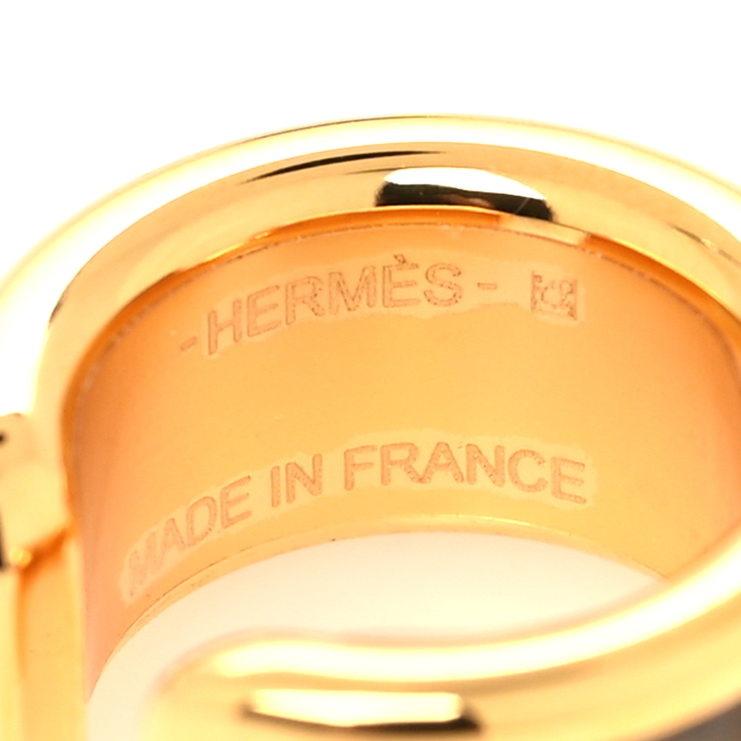 Hermes Epsom Olympe Ear Cuff PM Etoupe 3 of 3