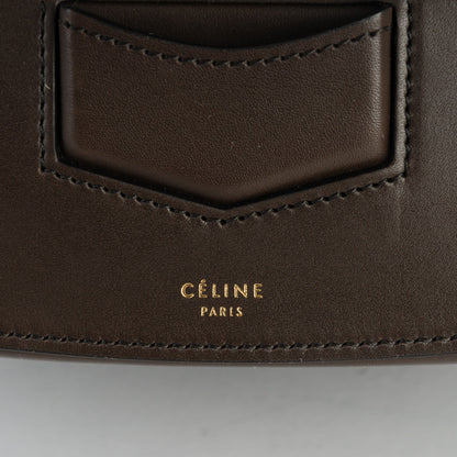 Celine Supersoft Calfskin Medium Trotteur Wood 7 of 8