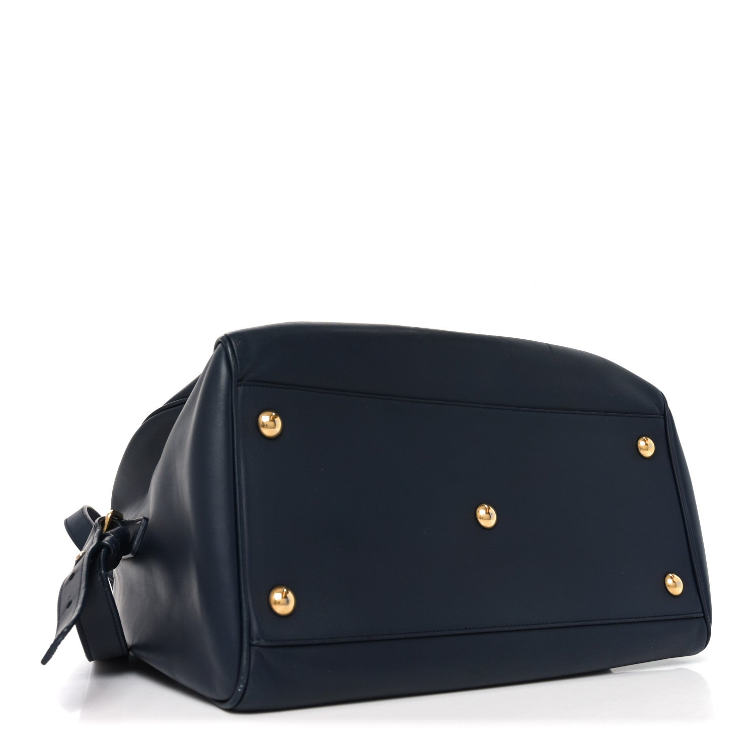 Saint Laurent Calfskin Classic Duffle 6 Marine 3 of 9