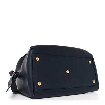 Saint Laurent Calfskin Classic Duffle 6 Marine 3 of 9
