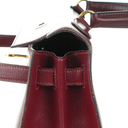 Hermes Box Kelly Sellier 28 Rouge H 25 of 30