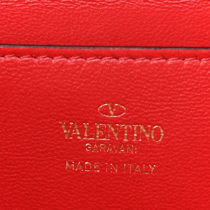 Valentino Garavani Grainy Calfskin Rockstud Alcove Box Top-Handle Bag Rouge Pur 6 of 12