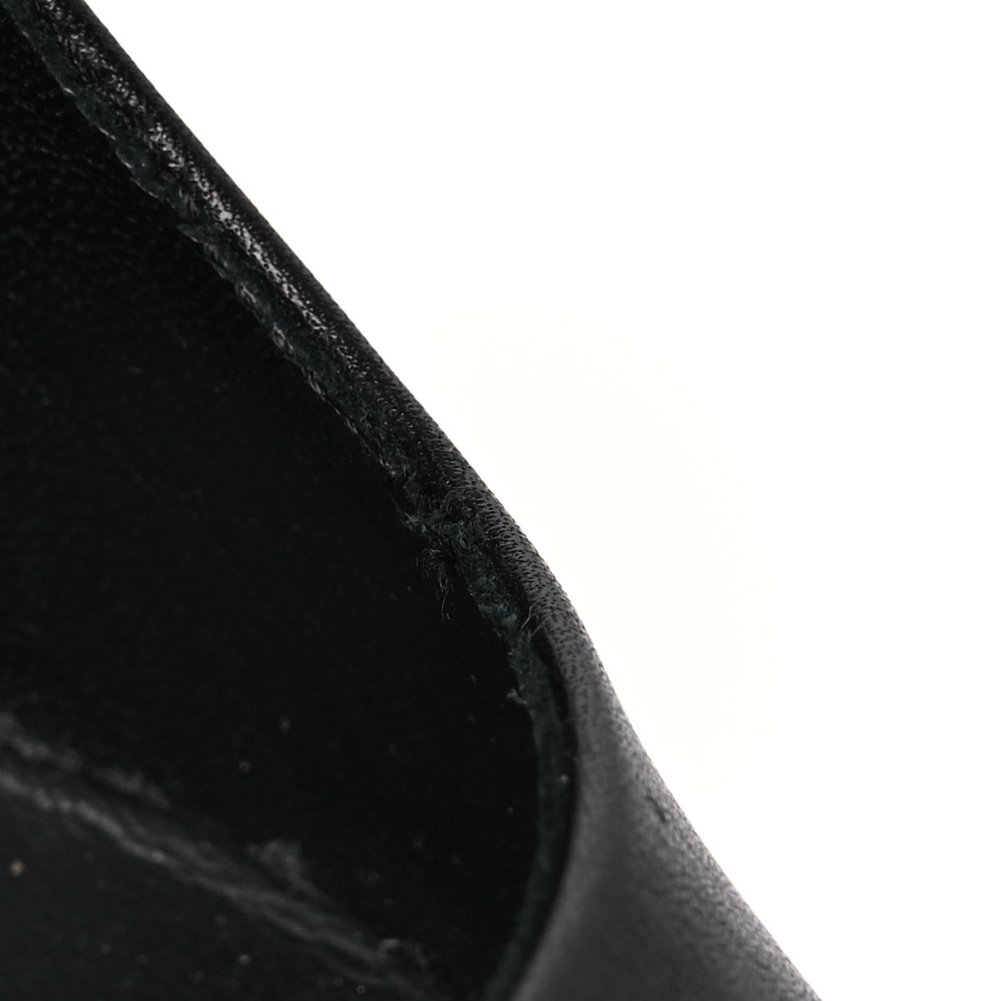 Calfskin Cap Toe CC Pumps 39 Black Silver