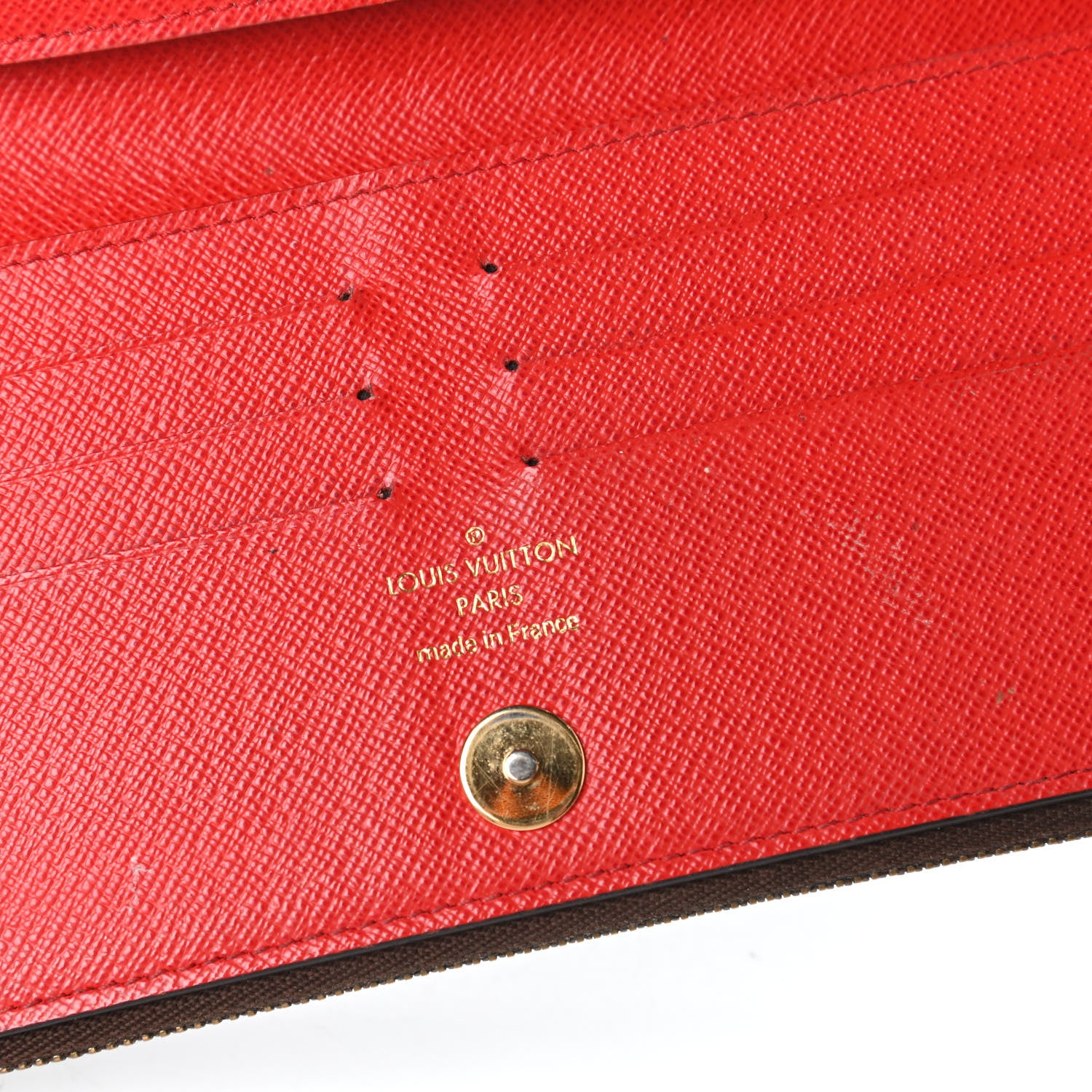Louis Vuitton Monogram Adele Wallet Coquelicot 9 of 11
