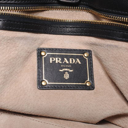 Prada Soft Calf Tote Nero Black 6 of 7