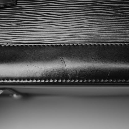 Louis Vuitton Epi Alma MM Black 13 of 14