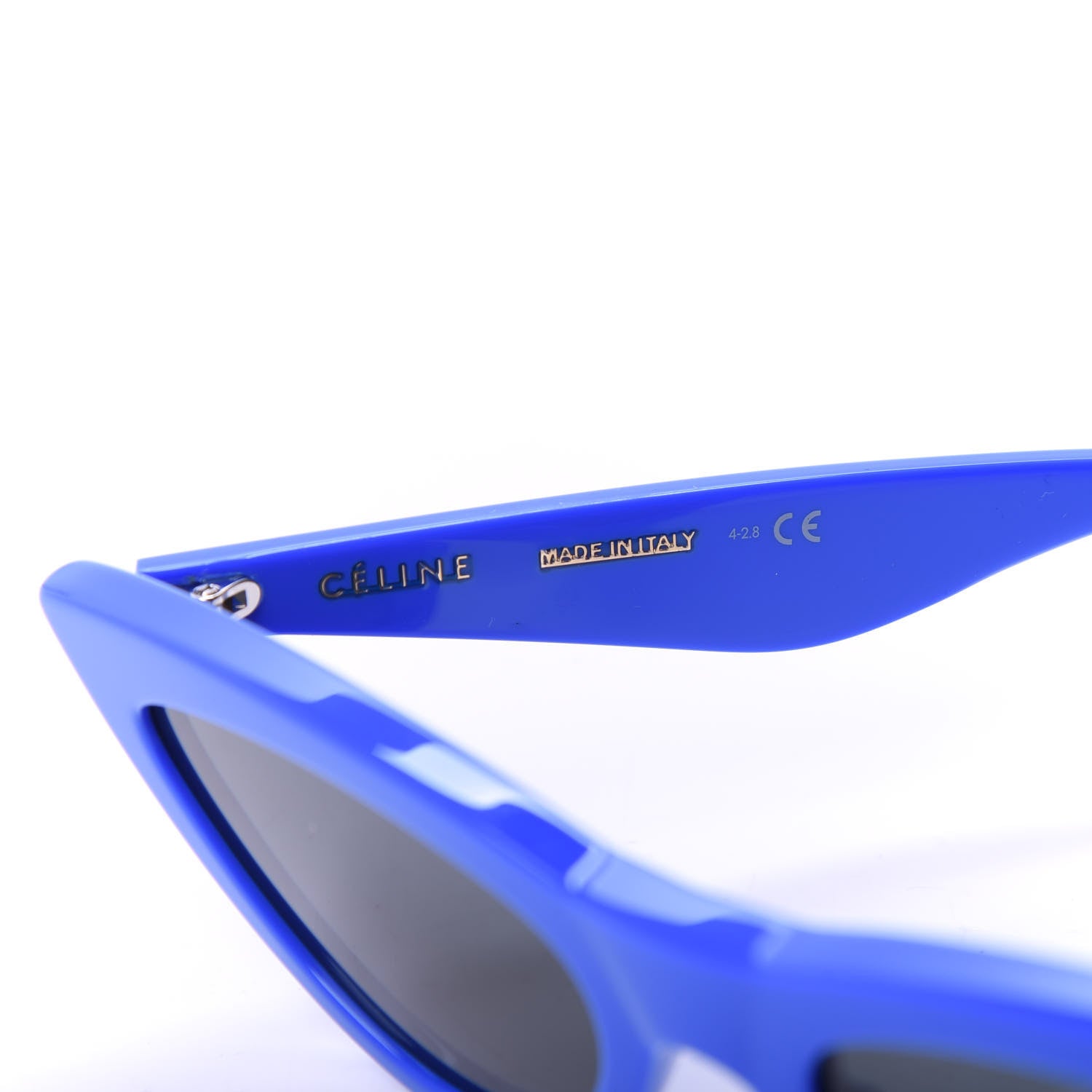 Celine Acetate Cat Eye Sunglasses CL40019I Blue 6 of 7