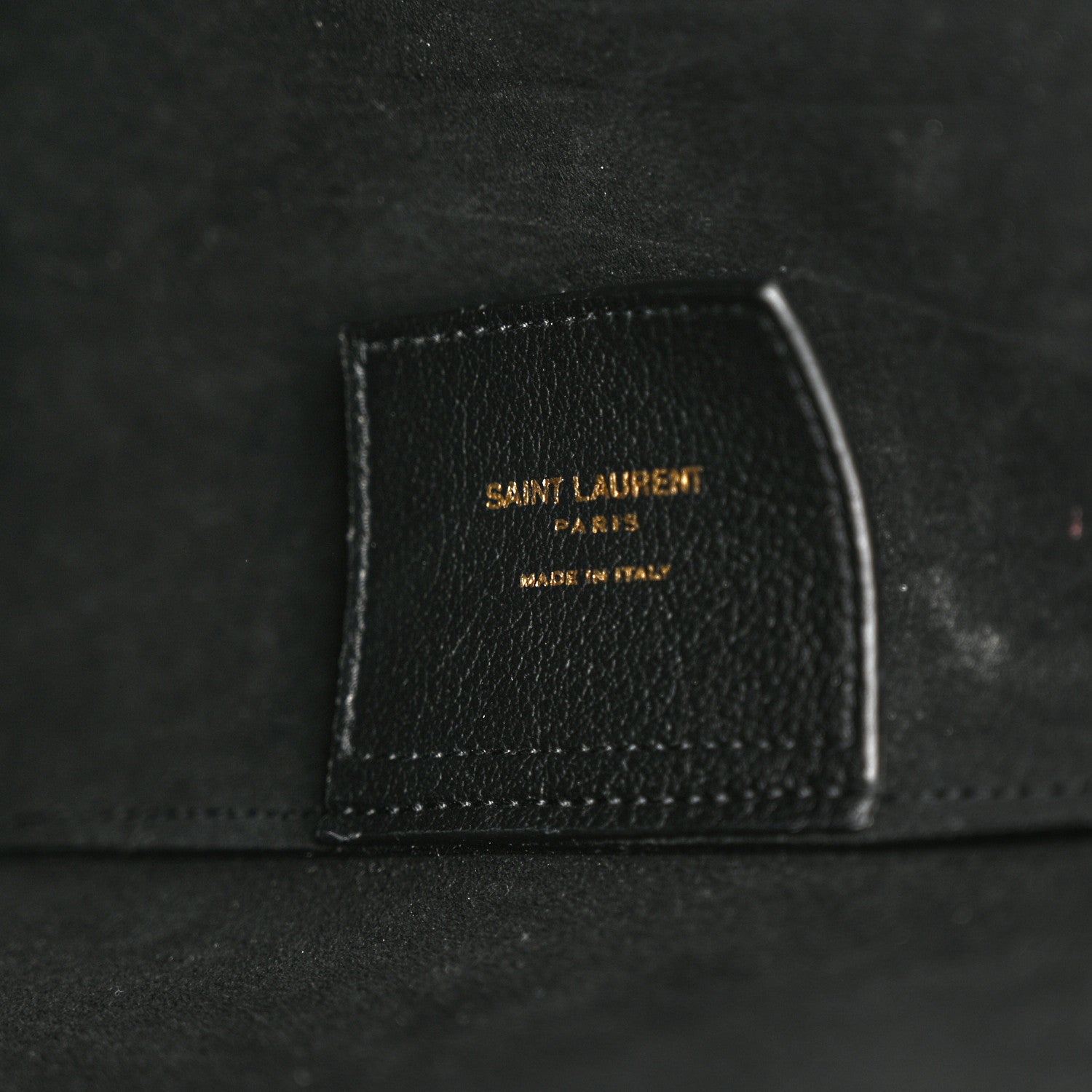 Saint Laurent Calfskin East West Shopping Tote Black 7 of 13