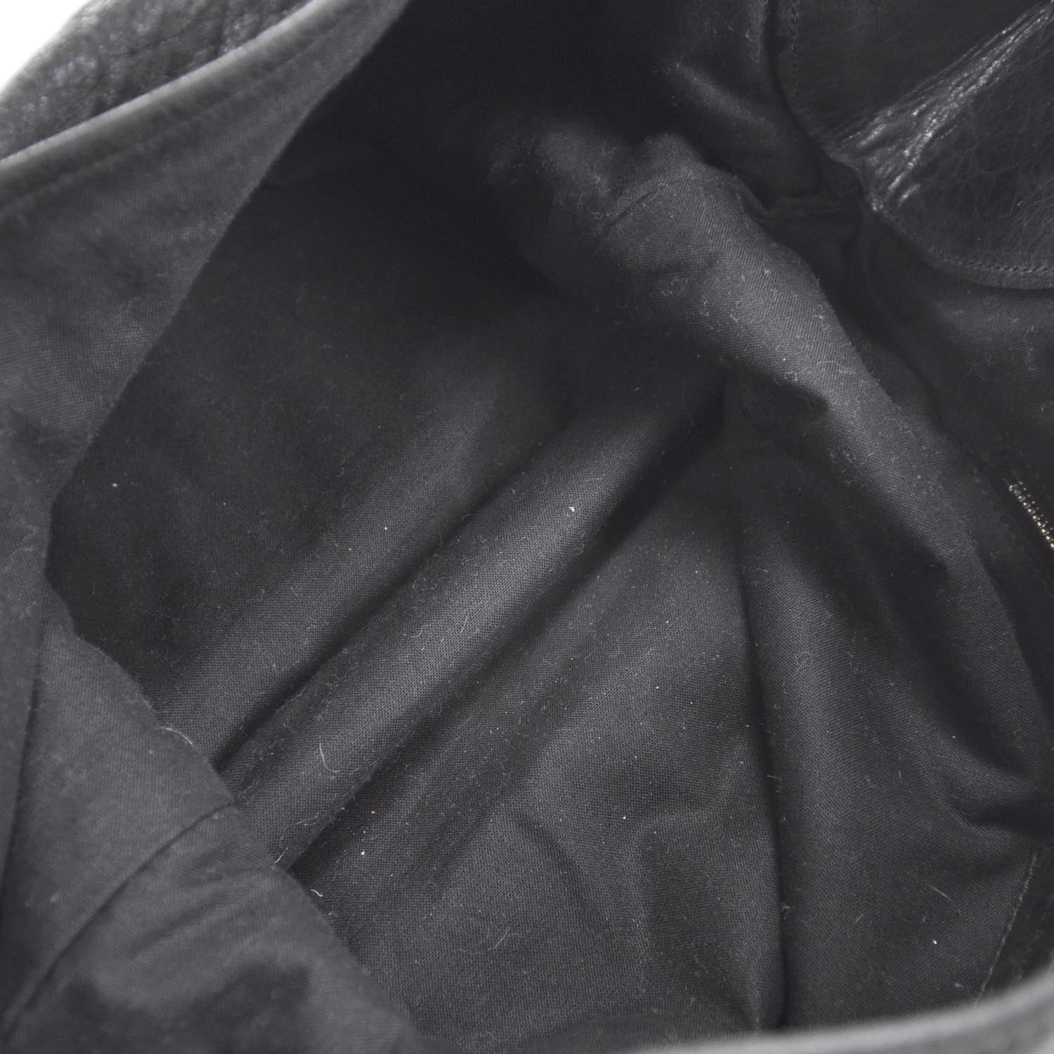 Balenciaga Chevre Giant Besace Hobo Black 5 of 7