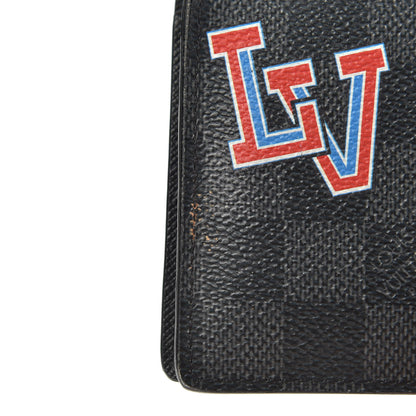 Louis Vuitton Damier Graphite World Tour Multiple Wallet 9 of 11
