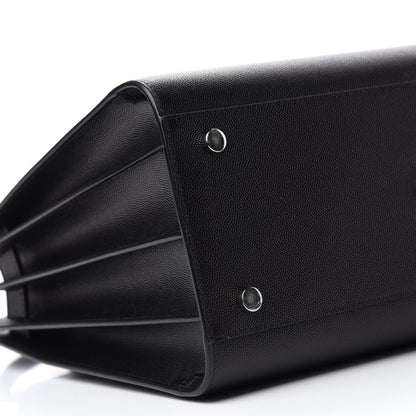 Saint Laurent Grained Calfskin Small Sac De Jour Black 6 of 9