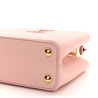 Louis Vuitton Taurillon Capucines BB Rose Jasmin 8 of 10