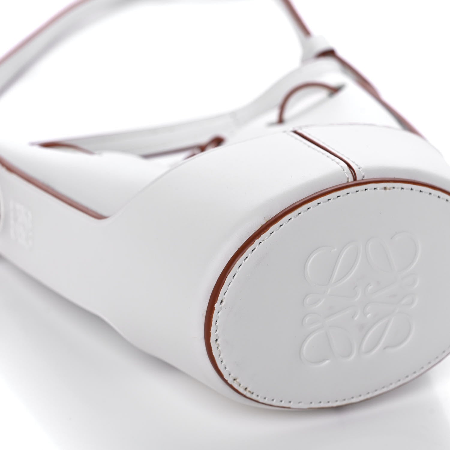 Loewe Calfskin Nano Balloon Bucket Bag Soft White 9 of 11