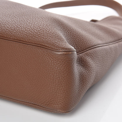 Hermes Taurillon Clemence Massai GM Marron d'Inde 9 of 9