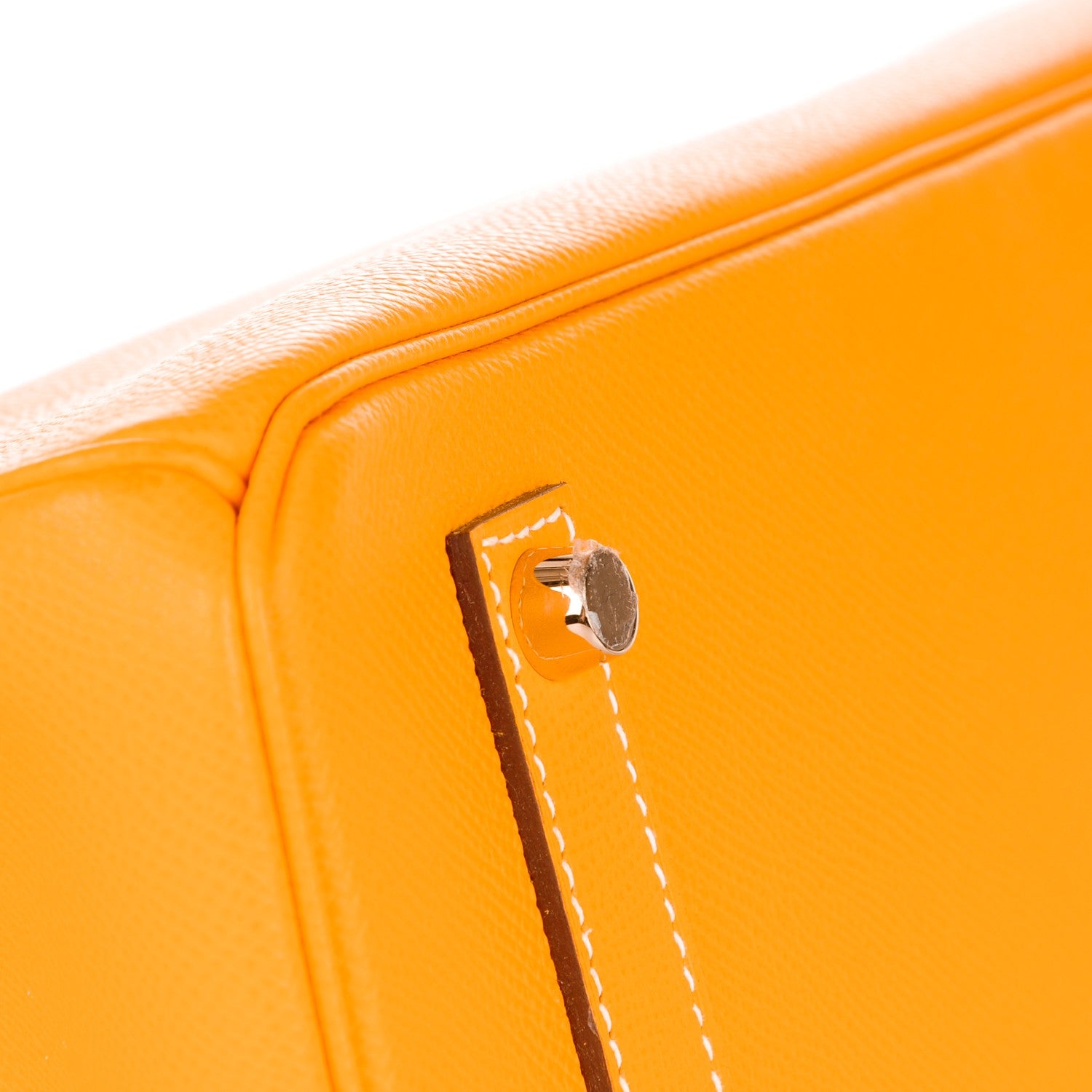 Hermes Epsom Candy Birkin 35 Jaune D'Or Potiron 22 of 25