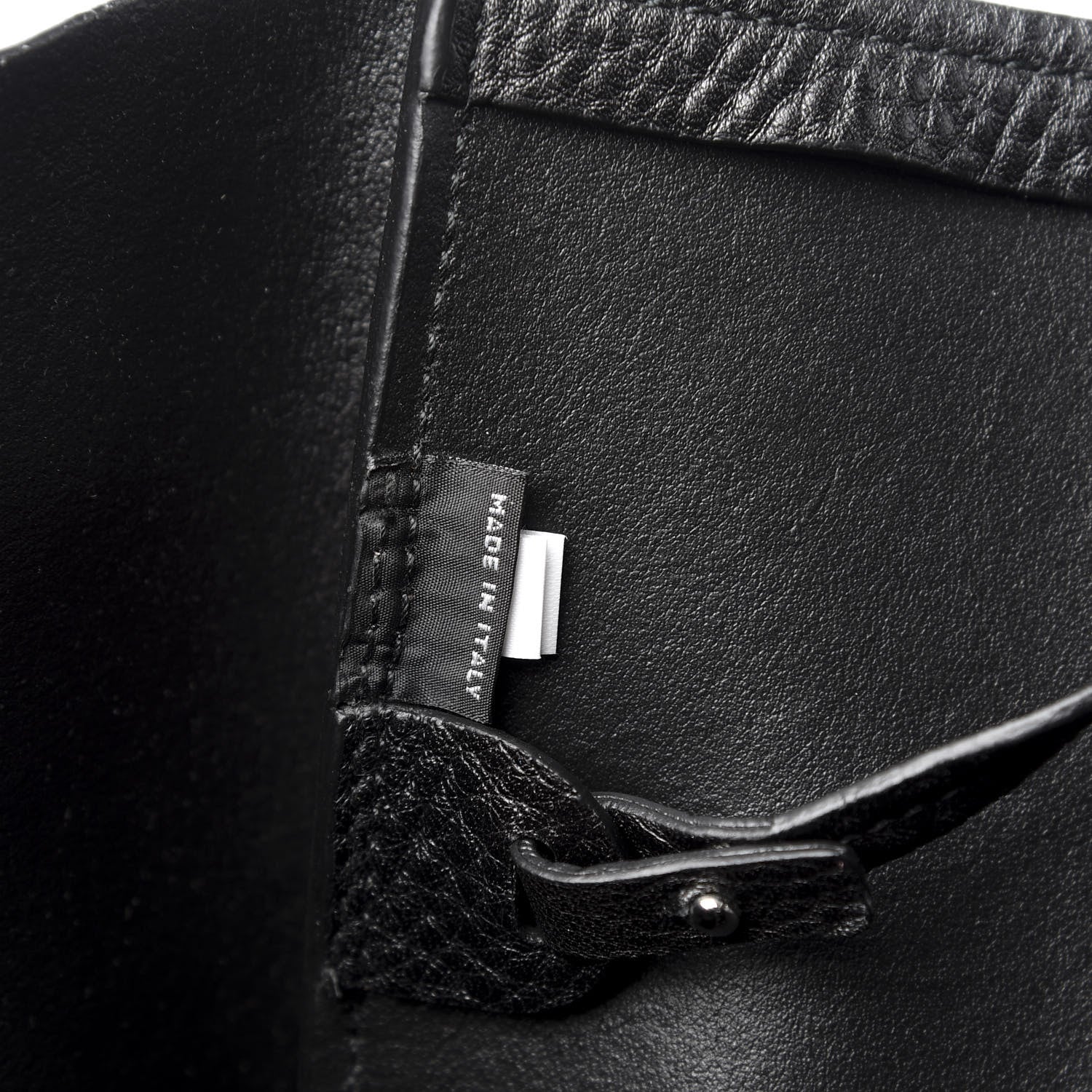 Miu Miu Vitello Daino Tote Black 8 of 12