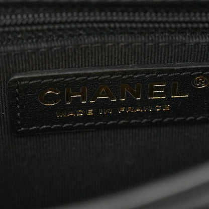 Chanel Tweed School Memory Mini Top Handle Flap Black White 7 of 10