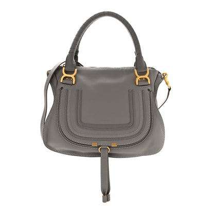 Chloe Calfskin Medium Marcie Satchel Cashmere Grey 1 of 10